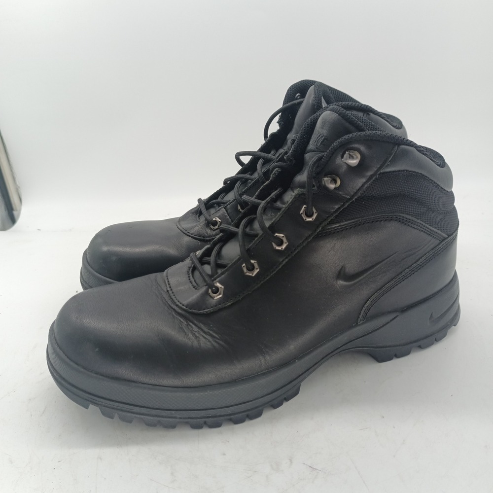 Nike ACG Manoa Leather Boots Black 333667-001 Mens Size 10 s13